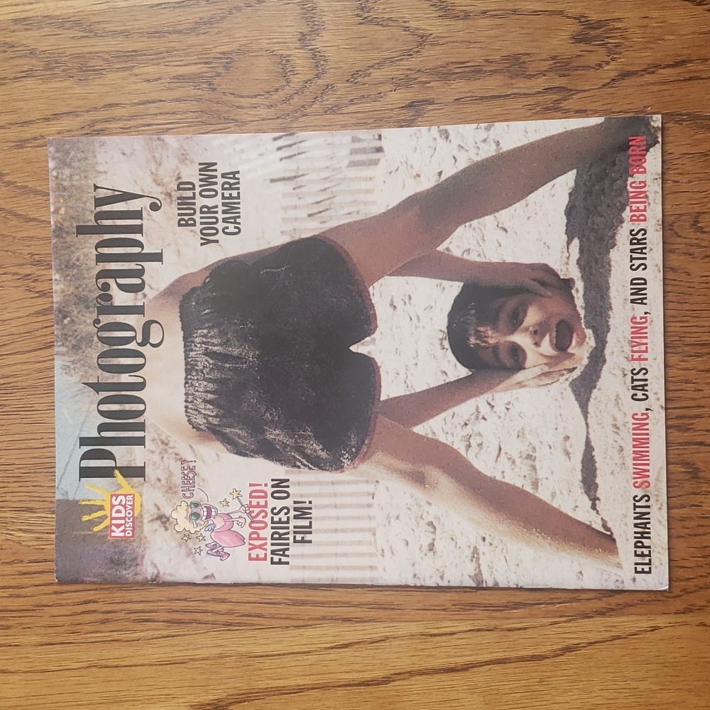 Vintage Y2K Kids Discover Magazine Photography Volume 10 Issue 6 July 2000
